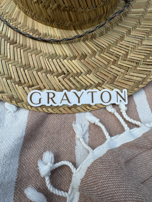 Grayton Sticker