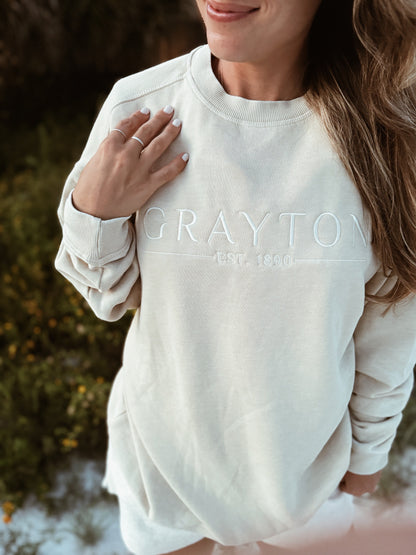 Grayton Crew Neck Sweatshirt